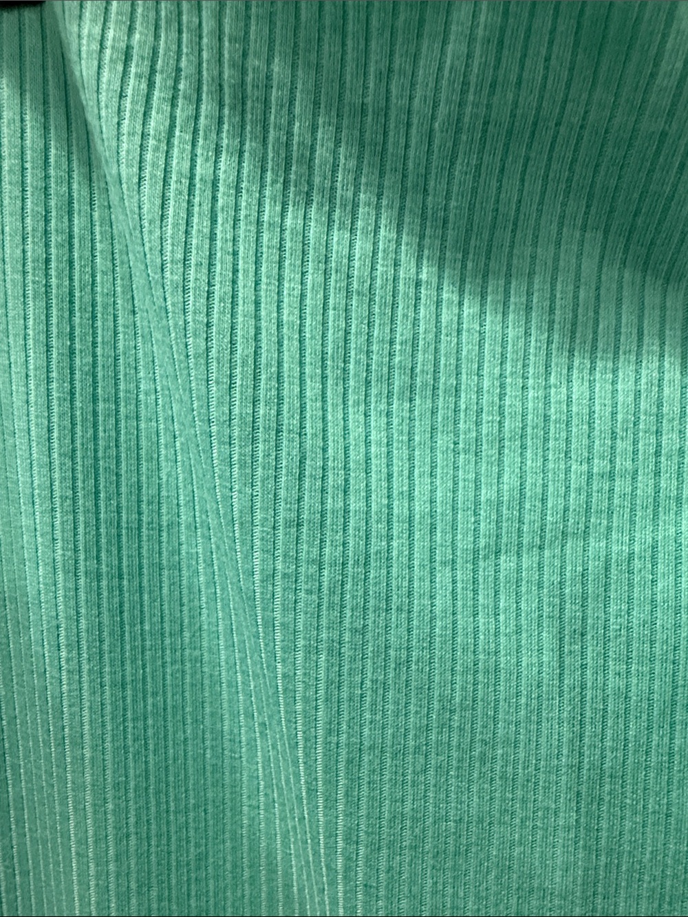 AFRM Turquoise Ribbed Maxi Skirt - Picture 3 of 4